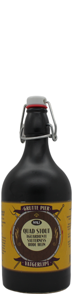 Vatgerijpt No. K2 Quad Stout Aguardiente Sauterness Rode Wijn