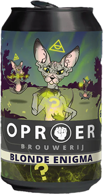 Blonde Enigma mockup